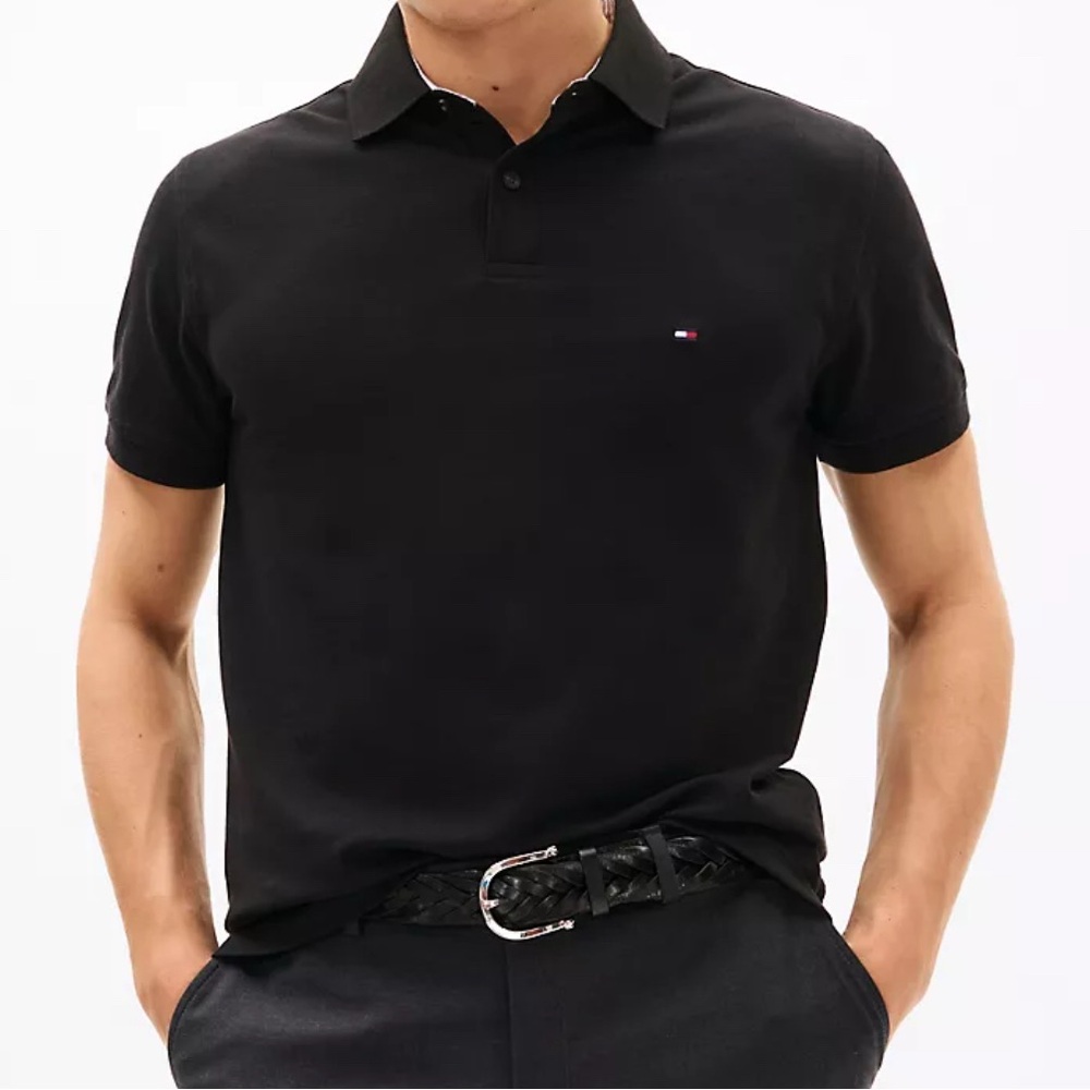Regular Fit Stretch Tommy Polo